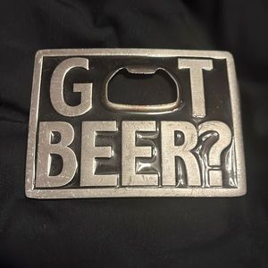 Got Beer belt buckle